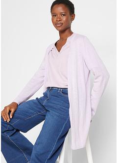 Cardigan léger en maille coton avec fentes, bpc bonprix collection