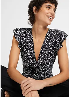 Blouse en jersey viscose extensible, bonprix
