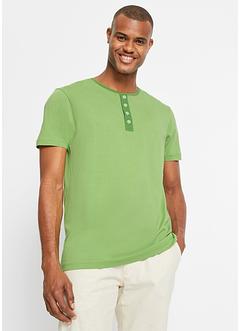 T-shirt col Henley manches courtes, confort pour le ventre, bpc bonprix collection