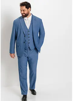 Costume 3 pièces : veste de costume, pantalon, gilet sans manches, bonprix