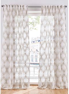 Voilage avec broderie (1 pce.), bpc living bonprix collection