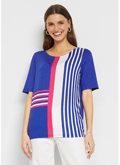 T-shirt avec imprimé et manches 1/2, bpc selection