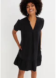 Robe courte en gaze de coton, bonprix