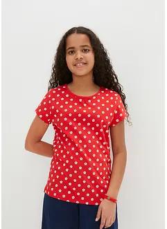Lot de 2 T-shirts 100% coton, bonprix
