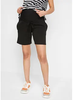 Lot de 2 bermudas de grossesse en molleton doux, bonprix