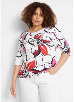 T-shirt à manches chauve-souris et imprimé floral, bpc selection