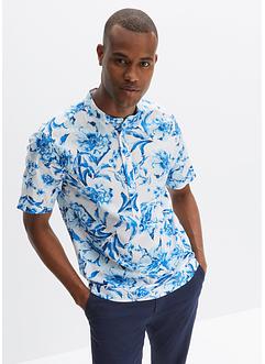 Chemise manches courtes avec col montant, RAINBOW