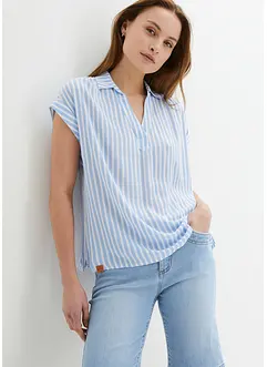 Blouse manches courtes en viscose fluide, bonprix
