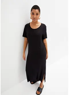 Robe fluide en jersey viscose extensible, bonprix
