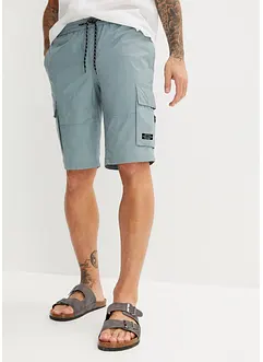 Bermuda cargo coupe confort avec taille élastiquée, Regular, bonprix