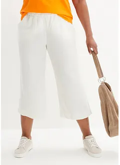 Jupe-culotte en lin, longueur mollet, bonprix