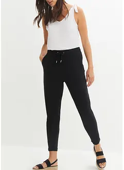 Pantalon coupe confortable avec lien à nouer, bonprix