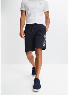 Lot de 2 shorts en sweat avec polyester recyclé, bpc bonprix collection