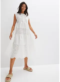 Robe midi à dentelle, bonprix