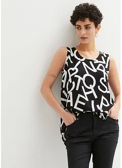 Blouse sans manches en viscose fluide, bonprix