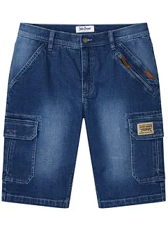 Bermuda en jean extensible, Regular, bonprix