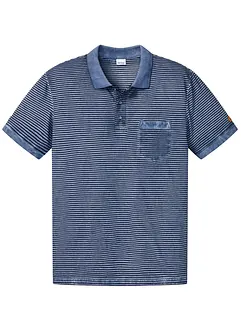 Polo aspect délavé, manches courtes, bonprix