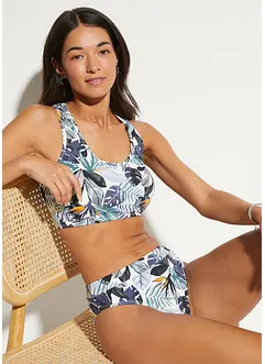 Bikini brassière (ens. 2 pces) à bretelles croisées, bonprix