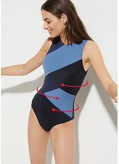 Maillot 1 pièce sculptant, maintien modéré, bonprix