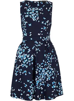 Robe à plis piqués et poches, bonprix