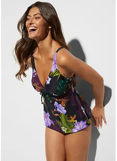 Tankini à col V (ens. 2 pces), bonprix