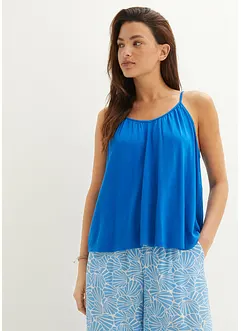 Top à fines bretelles en viscose fluide, bonprix