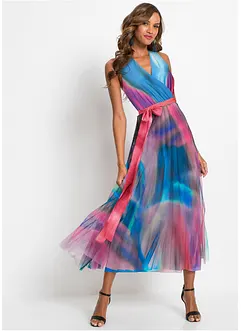 Robe portefeuille colorée, bonprix