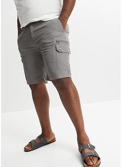 Bermuda cargo microfibre confort pour le ventre, Regular Fit, bpc bonprix collection