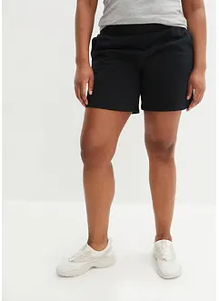 Short sweat à taille haute, bonprix