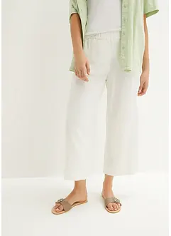 Jupe-culotte en lin, longueur mollet, bonprix