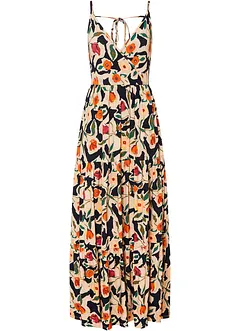 Robe longue en viscose extensible, bonprix