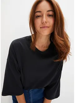 T-shirt coton oversized, mi-manches, bonprix