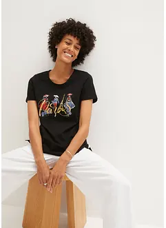 T-shirt avec imprimé devant, bonprix