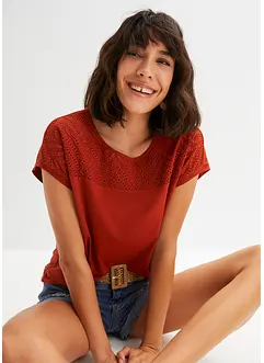 T-shirt en viscose douce, bonprix