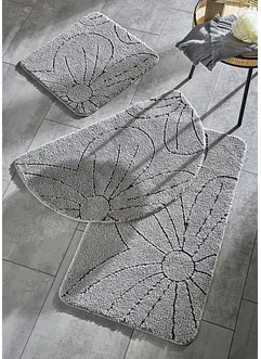 Tapis de salle de bain tufté avec motif en relief, bonprix