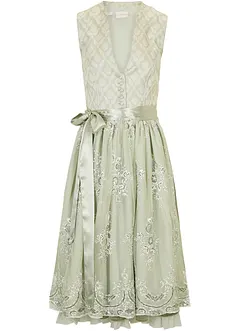 Dirndl avec jacquard et broderie (ens. 2 pces), bonprix