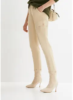 Pantalon cargo en twill, bonprix