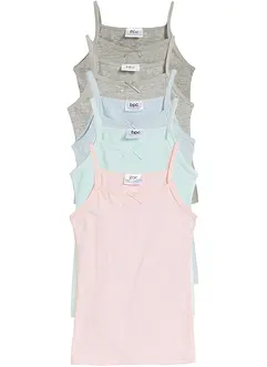 Lot de 5 caracos en coton doux et extensible, bonprix