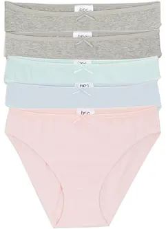 Lot de 5 slips fille, bonprix