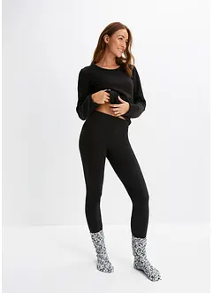 Legging thermique avec doublure douce en polaire, bonprix