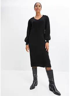 Robe en maille midi, bonprix