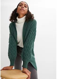 Cardigan à motif torsadé, bonprix