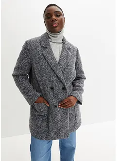 Manteau court aspect laine, bonprix