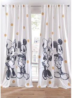 Panneau coton Disney Minnie and Mickey Mouse (1 pce.), Disney
