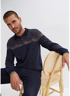 Polo manches longues, bonprix