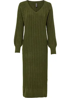 Robe midi en maille, bonprix
