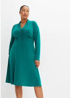 Robe en jersey à boutons, bonprix