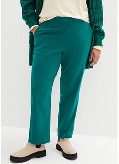 Pantalon droit 7/8 à taille haute élastiquée, bonprix