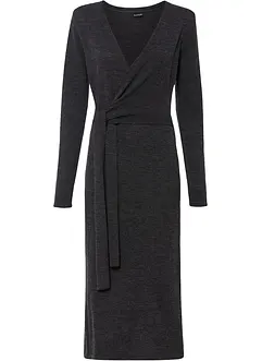 Robe en maille midi, bonprix