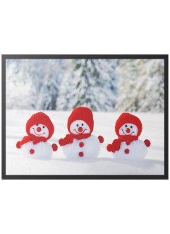 Tapis de protection avec bonhommes de neige, bpc living bonprix collection